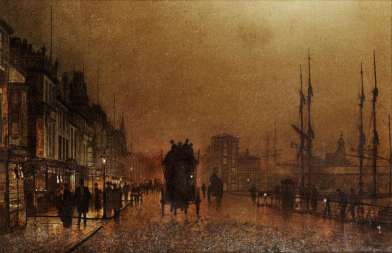 John Atkinson Grimshaw The Broomielaw